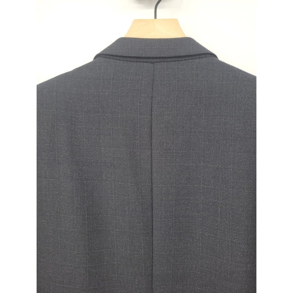 Jack Victor Rothmans Super 110's Napoli CT Charcoal Check Blazer 46R - Picture 4 of 16